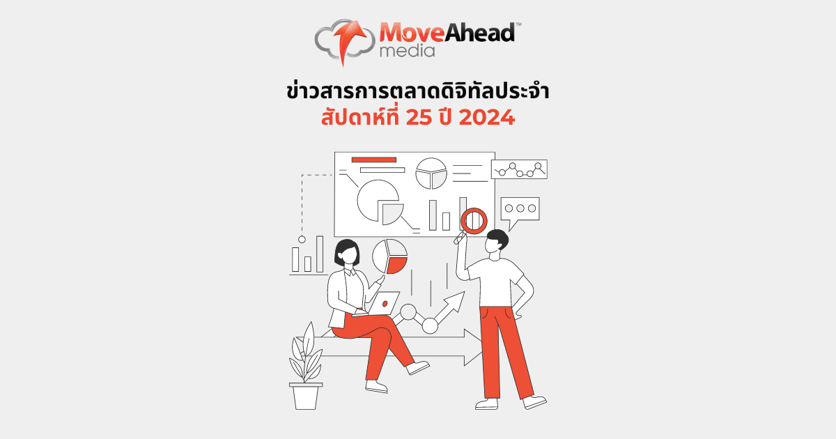 ข่าวสารการตลาดดิจิทัล ประจำสัปดาห์ที่ 25 ปี 2024