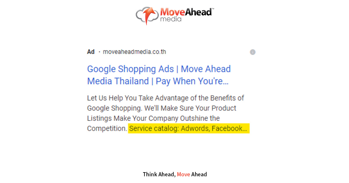 Structured Snippets Ad Extensions