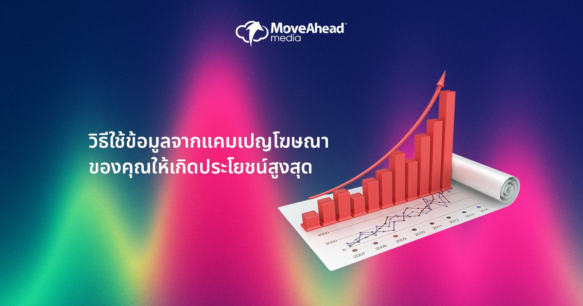 วิธีใช้ข้อมูลจากแคมเปญโฆษณาของคุณให้เกิดประโยชน์สูงสุด