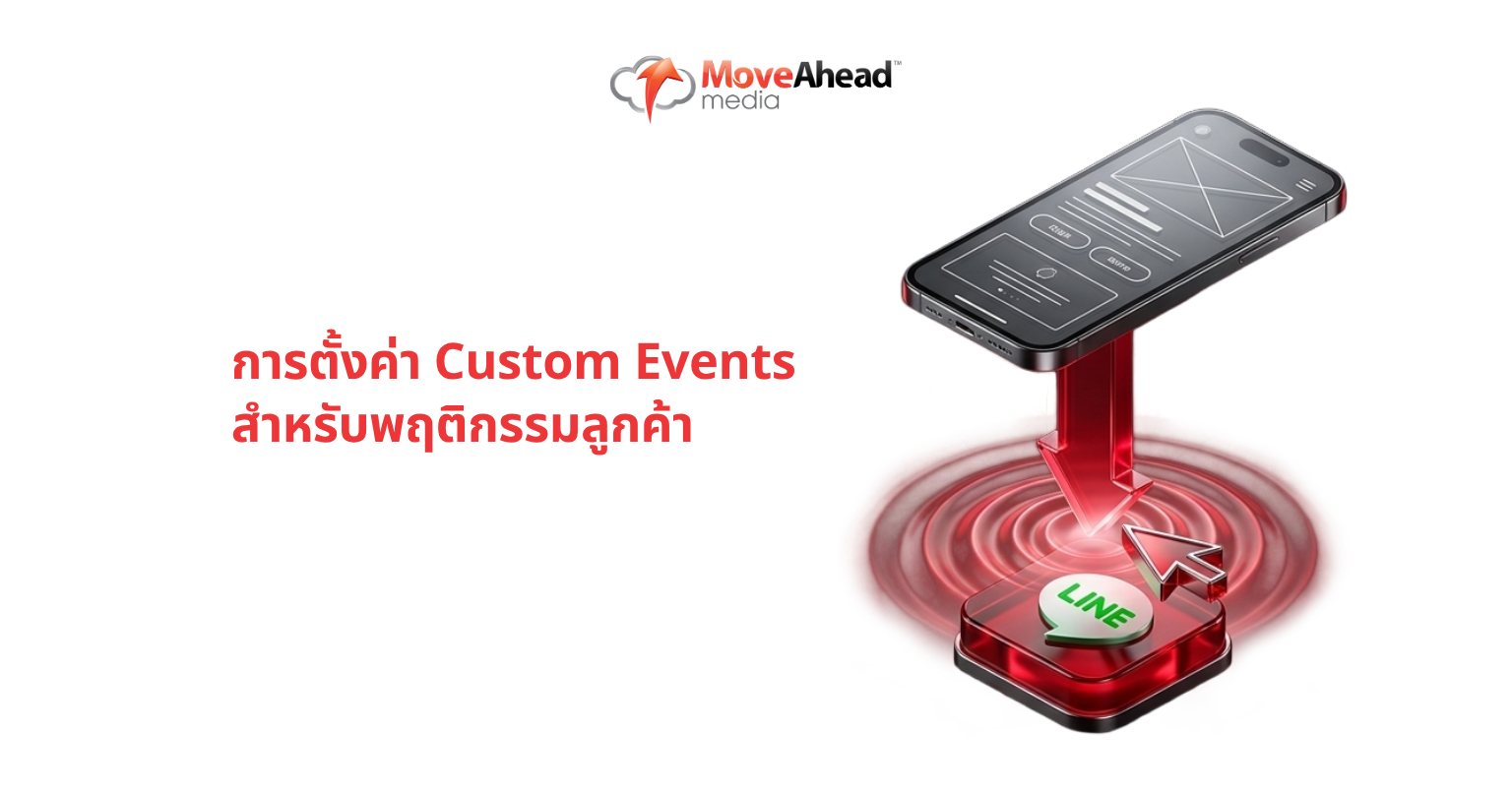 การตั้งค่า Custom Events สำหรับพฤติกรรมลูกค้า