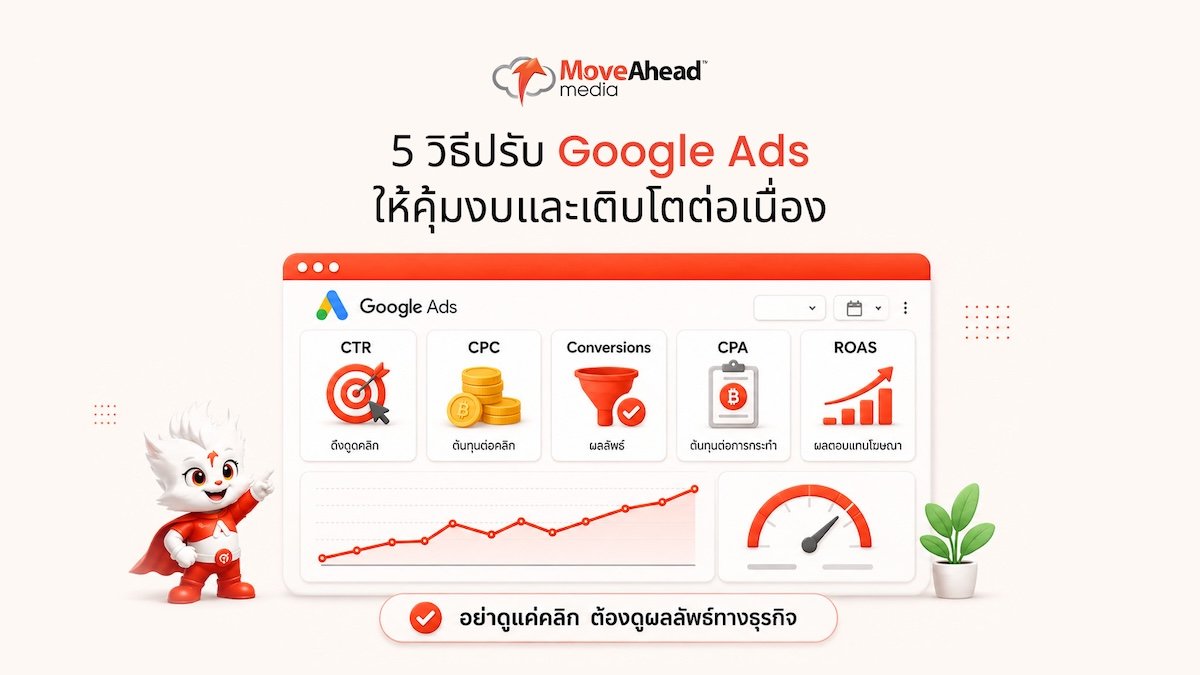 7-5 วิธีปรับ Google Ads ให้คุ้มงบและเติบโตต่อเนื่อง