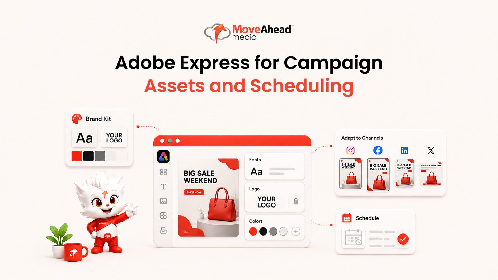 3 - Adobe Express for Campaign Assets and Scheduling