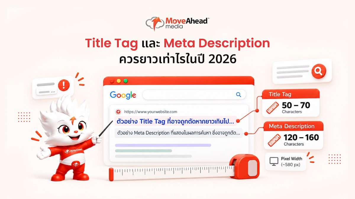 5-Title Tag และ Meta Description ควรยาวเท่าไรในปี 2026